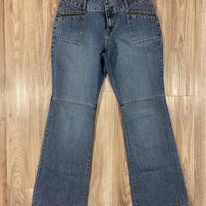 Mixit Women's Blue and Navy Jeans